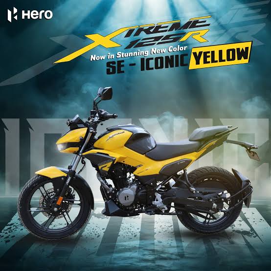 Hero Extreme 125 Yellow